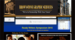 Desktop Screenshot of brownstonegraphic.com